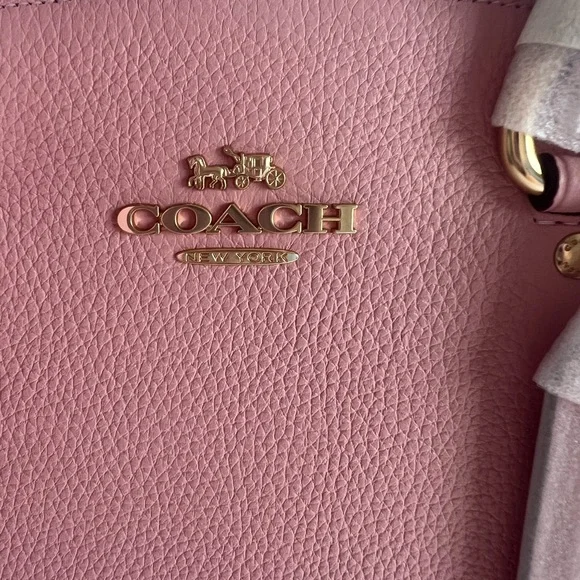 Coach Savannah Carryall large in powder pink - Picture 4 of 6